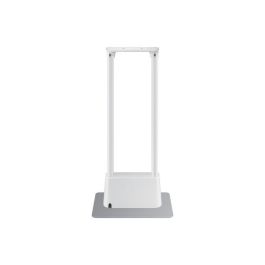 Samsung Kiosco compacto con soporte - Diseño elegante, color blanco gris, 19.1 kg
