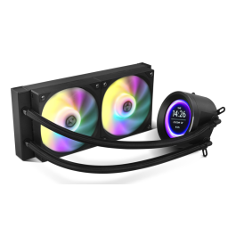 NOX Hummer X-240 LCD Refrigeración Líquida CPU AIO con Pantalla LCD, RGB, Radiador 240mm Negro - Compatible Intel/AMD Precio: 180.69000059. SKU: B1D7YGSPDW