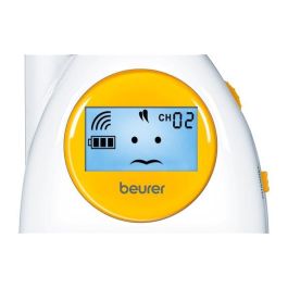 Beurer BY-84 Vigilabebés Modo ECO+ Alcance 800m Transmisión Analógica Pantalla LCD Retroiluminada Azul Indicación Emociones Bebé