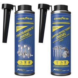 Goodyear ZGODA0007 - Kit Pre-ITV Diesel con Limpia Inyectores y Tratamiento Aditivo Combustible, 2x300ml. Limpia Sistema, Mejora Rendimiento. Goodyear ZGODA0007 - Kit Pre-ITV Diesel con Limpia Inyectores y Tratamiento Aditivo Combustible, 2x300ml. Limpia Sistema, Mejora Rendimiento.