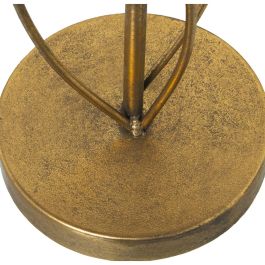 Lámpara de mesa Alexandra House Living Oro Dorado Metal 60 W 38 x 65 x 18 cm