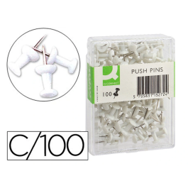 Q-connect Señalizador de Planos Blanco Caja de 100 Unidades Precio: 2.59000016. SKU: B127JJCY9S