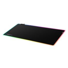 Alfombrilla Gaming con Iluminación LED Newskill Themis Pro RGB Negro