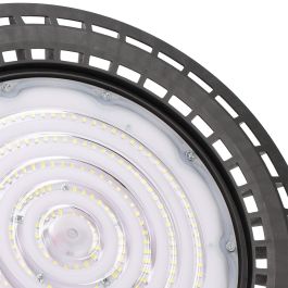 Campana LED 200W 34.000Lm 6000ºK IP65 Driver Regulable 0-10V 30.000H Iluminación Industrial Exterior Interior