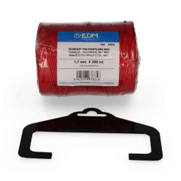 Edm Cordón trenzado polipropileno 8842 rojo, 1,7 mm x 200 m, para albañilería, agricultura, bricolaje Precio: 6.59000001. SKU: S7903560