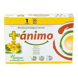 PINISAN Mas Animo 30Cap. con Hipérico, Triptófano, Selenio, Magnesio, Vitaminas B y C para función psicológica normal Precio: 13.4999997. SKU: B13VH6Y44K