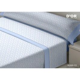 Juego de Sábanas D'Or ROMA Azul Cama de 135 Franela Juego de Sábanas D'Or ROMA Azul Cama de 135 Franela Precio: 44.5000006. SKU: B19P9T4EHR