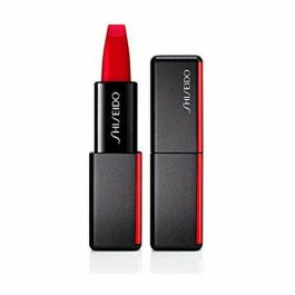 Shiseido 516 MODERNMATTE Powder Lipstick Ultraligero Mate Larga Duración 8h Cobertura Total Pintalabios Exotic Red 4g