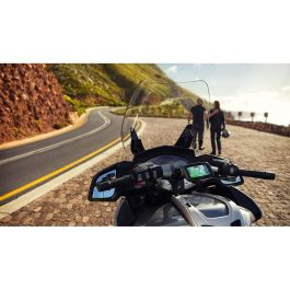 TomTom TTRID550PRE GPS Moto RIDER 550 Premium Pack, Pantalla 4.3", Mapa Mundial, TomTom Traffic, Alertas Peligro, Manos Libres