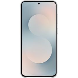 Samsung Funda Standing Grip para Galaxy S25 FE, Silicona Blanca con Soporte