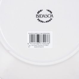 Plato Llano Porcelana Oceanika Bidasoa 27 cm Plato Llano Porcelana Oceanika Bidasoa 27 cm