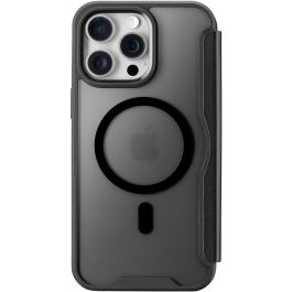 Cellularline Funda Libro Daily MAG para iPhone 16 Pro Max, Negro