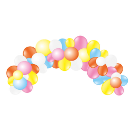Vivalloons Guirnalda Arco Globos 55 Unidades Colores Pastel Latex Biodegradable Precio: 5.94999955. SKU: B12F3NG8DG