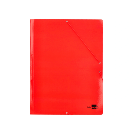Liderpapel Carpeta de Gomas Tres Solapas Cartón Plastificado DIN A3 Colores Surtidos