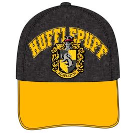 Cerdá Gorra Visera Curva Adulto Harry Potter Hufflepuff 58 cm Negra