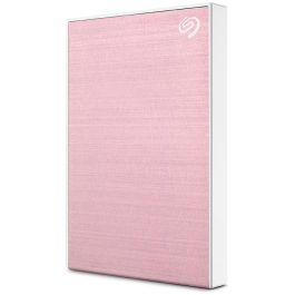 Seagate One Touch Disco Duro Externo 2TB HDD USB 3.0 con Protección por Contraseña Rose Gold