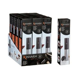Sacacorchos Eléctrico Kinvara - Negro, Acero y Plástico - 4.6x22.8x4.6 cm (12 Unidades) Sacacorchos Eléctrico Kinvara - Negro, Acero y Plástico - 4.6x22.8x4.6 cm (12 Unidades)