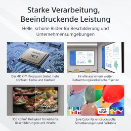 Sony FW-55EZ20L Pantalla LED 55" 4K para Señalización Digital