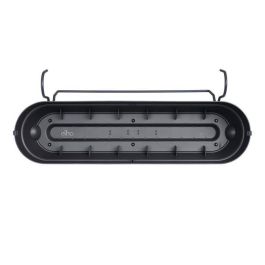 Elho 3741807042500 Balcón rectangular Vibia Campana Allin1, Plástico, 11 L, Ø 70, Antracita
