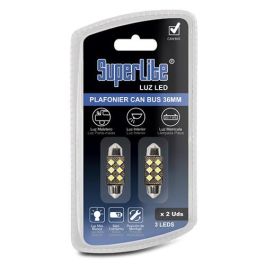 Bombilla Plafonier 3 Led 36 mm Smd Can-Bus Blanca BOM12620