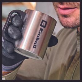 Einhell TE-CF 18 Li solo Cafetera de filtro de 0,24 L con batería recargable, fácil de usar, Negro/Rojo