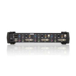 Aten CS1782A 2-Port USB DVI Dual Link KVMP Switch con Audio y Hub USB 2.0 (Cables KVM y Sonido Incluidos)