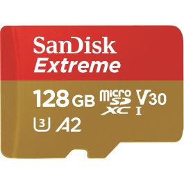 SanDisk Tarjeta Memoria Micro Secure Digital 128 GB microSDXC UHS-I U3 V30 Lectura 190 MB/s Escritura 90 MB/s Precio: 32.58999964. SKU: B164SSTMNS