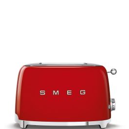 Smeg Tostadora TSF01RDEU 50's Style Roja para 2 rebanadas Precio: 133.50000059. SKU: S7601929