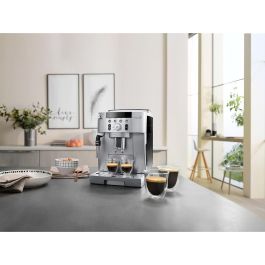 DeLonghi Máquina Espresso Magnifica S Smart ECAM250.31.SB Totalmente Automática con Molinillo Integrado Color Plata