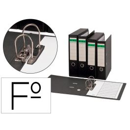 Archivador De Palanca Elba Carton Compacto Con Rado Folio Lomo De 80 mm Negro Precio: 4.88999962. SKU: B18BYPX7NZ