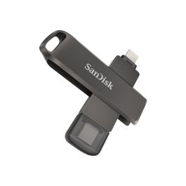 Sandisk iXpand Flash Drive Luxe SDIX70N-128G-GN6NE 128GB Pendrive Dual USB-C Lightning para iPhone, iPad, Mac y Android USB 3.1 Sandisk iXpand Flash Drive Luxe SDIX70N-128G-GN6NE 128GB Pendrive Dual USB-C Lightning para iPhone, iPad, Mac y Android USB 3.1