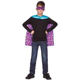 Capa súper héroe azul stars 3-6 años Precio: 7.49999987. SKU: S8604993