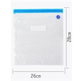Set de 5 bolsas para comida al vacío 26x28 cm Quttin (24 Cajas) Set de 5 bolsas para comida al vacío 26x28 cm Quttin (24 Cajas)
