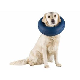Collar protector para perro Trixie Azul Inflable (24-31 cm)