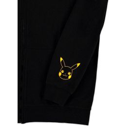 DIFUZED Sudadera con capucha Pokémon Pikachu Talla S