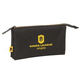Portatodo Triple Kings League Negro 22 x 12 x 3 cm