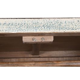 DKD Home Decor Armario Antik china Oriental Bicolor Lacado Abeto Metal Contrachapado 52 x 180 x 88 cm