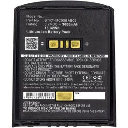 CoreParts Battery for ZEBRA Scanner 13.3Wh Li-ion 3.7V 3600mAh Black, MC55, MC5574, MC5590, MC55A, MC55A0, MC56, MC65, MC659, MC659B, MC67 Precio: 51.59000044. SKU: B17AJ8MB7D