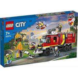 Lego City Juego de Construcción Camión de Bomberos Unidad Móvil de Control de Incendios, 502 Piezas, Edad 7+ Años Precio: 54.49999962. SKU: S7185180