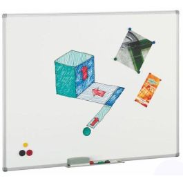 Pizarra Blanca Vitrificada Marco Aluminio C/Cantoneras 61X100 Precio: 144.89999986. SKU: B195S2H3HP