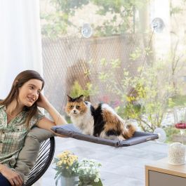 Hamaca Colgante para Gatos Catlax InnovaGoods Hamaca Colgante para Gatos Catlax InnovaGoods