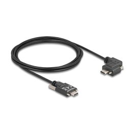 DeLOCK Cable USB 2.0 Tipo-C Macho a Tipo-C Macho Angulado Izquierda/Derecha, PD 3.0 60 W, 2 Metros - USB 2.0, 0.48 Gbit/s, Negro Precio: 32.49999984. SKU: B1F3N9QCVE