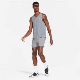 Pantalón Corto Deportivo Nike Challenger M Gris Hombre