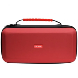 Trust Gaming Funda Rígida GXT 1252RB XL para Nintendo Switch 2 / Rojo y Azul - Estuche Protector Accesorios Videojuegos 25764