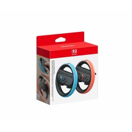 Nintendo Volante para Joy-Con 2 - Compatible con Nintendo Switch, Incluye 2 Volantes (Azul Claro y Rojo Claro) Nintendo Volante para Joy-Con 2 - Compatible con Nintendo Switch, Incluye 2 Volantes (Azul Claro y Rojo Claro)