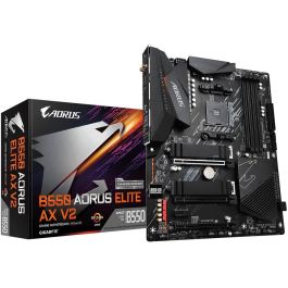 GIGABYTE B550 AORUS ELITE AX V2 Placa base ATX AMD B550 DDR4 WiFi 6E LAN 2.5GbE USB 3.2 Gen 2 para AMD Ryzen 5000 Series Precio: 150.99000004. SKU: B124MGRY73