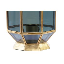 Lampara Sobremesa Moderno DKD Home Decor Azul Dorado 19 x 29 x 18 cm Lampara Sobremesa Moderno DKD Home Decor Azul Dorado 19 x 29 x 18 cm