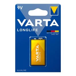 Varta Pila Alcalina 9V 6LR61 Longlife Blister 1 Unidad 26,5x17,5x48,5mm Precio: 2.59000016. SKU: S7908979