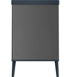 Curver Papelera de pie VERTO con apertura táctil, 54 L, Gris Perla