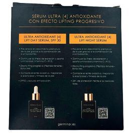 Germinal Ultra Antioxidante Lote Set Sérum Facial Lifting Antiedad Antimanchas con SPF 30 Día y Noche - 2 unidades (30ml+8ml)